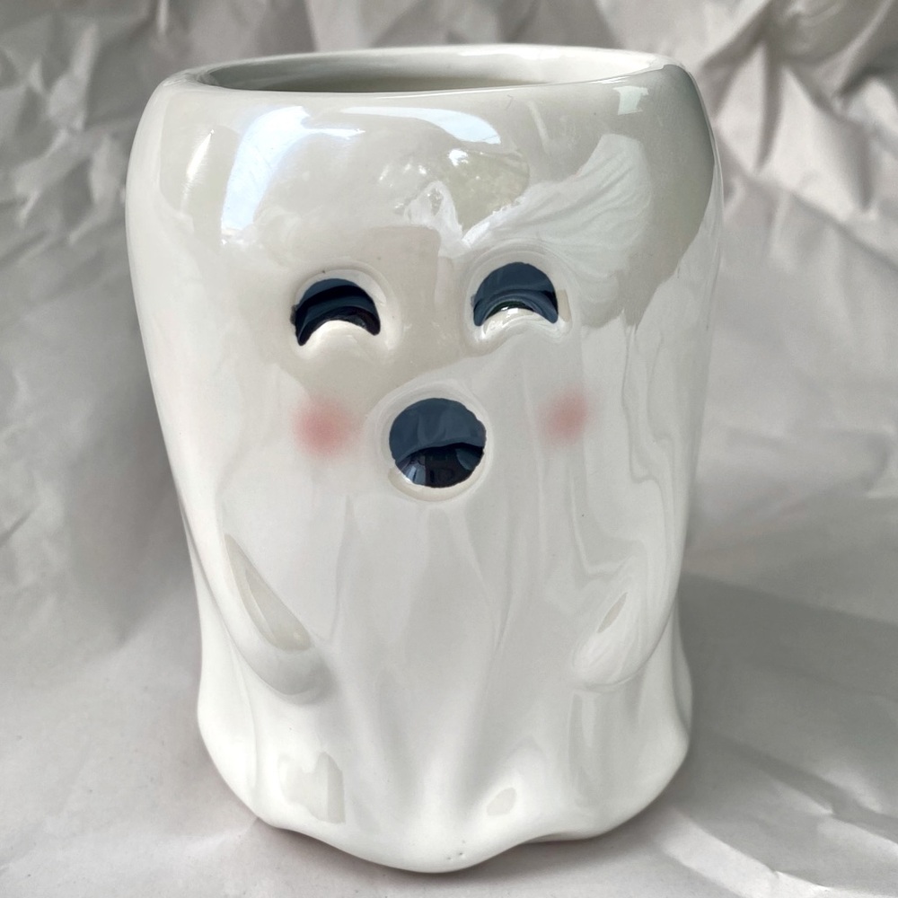 Christian Siriano White Halloween Ghost Candle NET